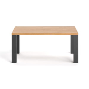 Ława Fold z litego drewna Buk 80 x 60 cm