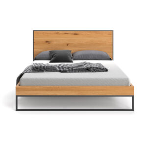 Lozko-Frame-2 Łóżko designerskie frame buk 140x200 cm Danzz