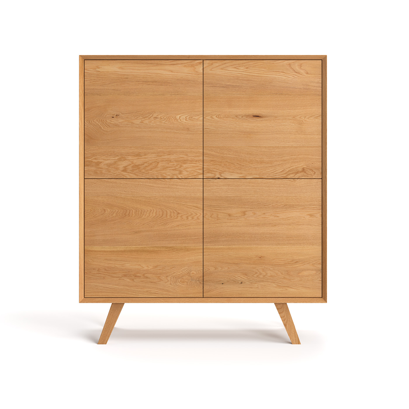 Regał drewniany Quatro Buk - obrazek 2