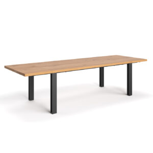 Stol-Fold-z-dostawkami Stół rodzinny Fold z dostawkami Buk 200x80 cm Jedna dostawka 60 cm