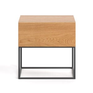stolik-Loom-z-szuflada Stolik nocny Loom z szufladą Olcha