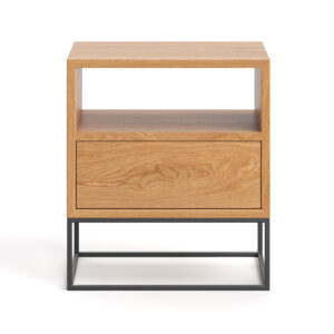 stolik-nocny-moon Stolik nocny Moon z litego drewna Olcha